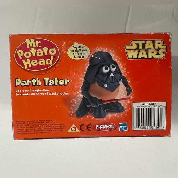 Star Wars Darth Tater Mr. Potato Head 2004 Playskool Hasbro Darth Vader … - Picture 4 of 6